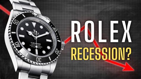 rolex recession